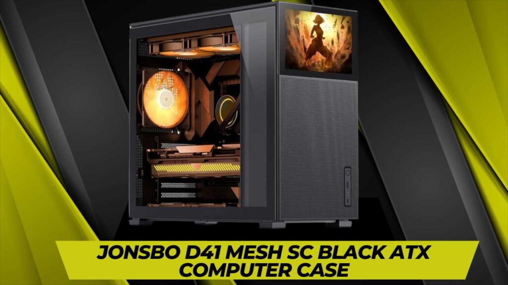 JONSBO D41 MESH SC Black ATX Computer Case
