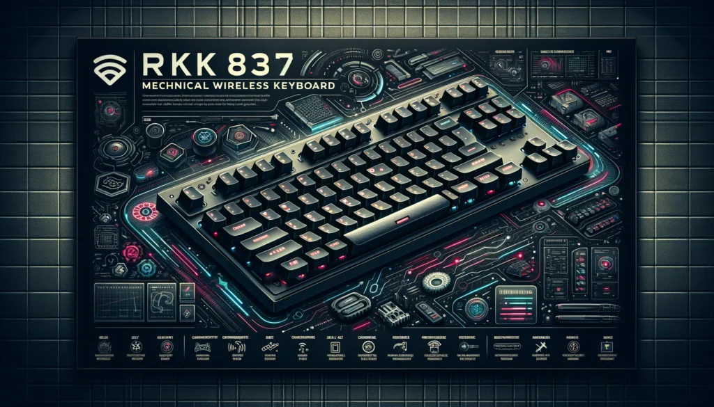 RK837 Mechanical Wireless Keyboard