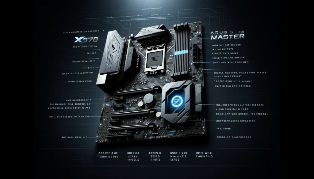 Specifications of Gigabyte x570 Aorus Master