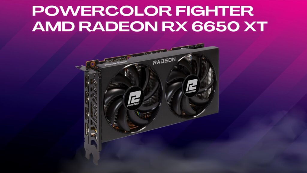 PowerColor Fighter AMD Radeon RX 6650 XT